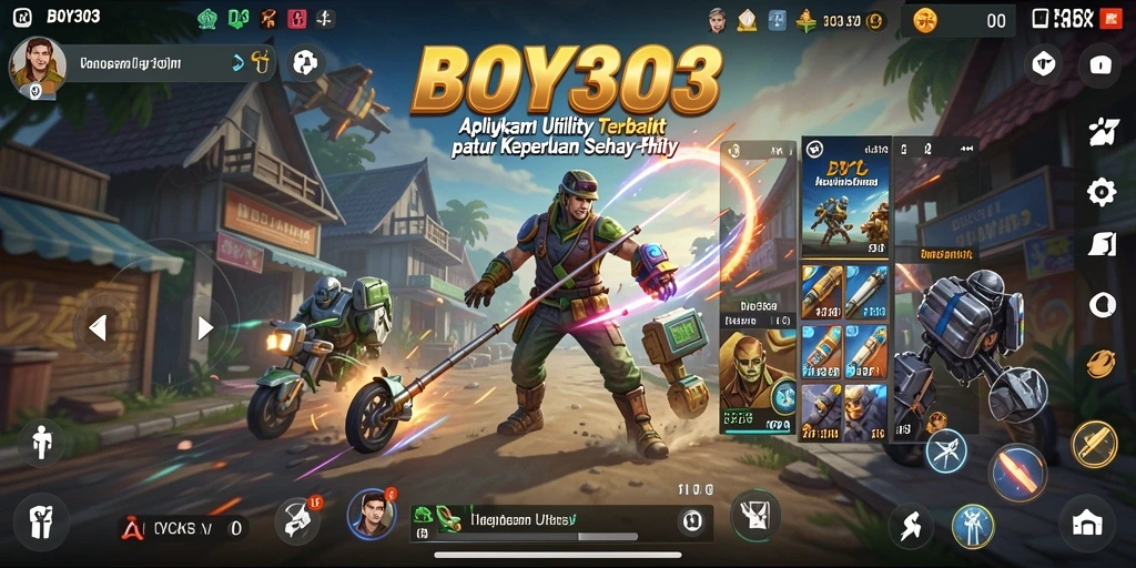 Screenshot utama BOY303 menampilkan fitur pengelolaan aplikasi yang intuitif.