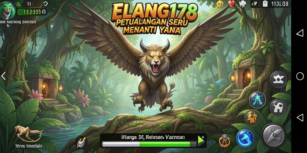 Tampilan gameplay petualangan seru di ELANG178.