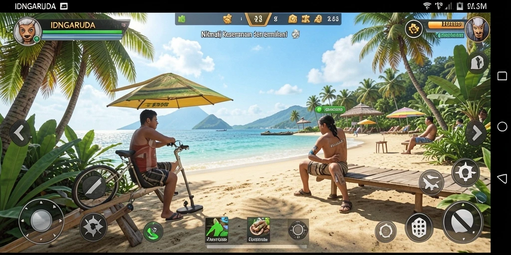 Screenshot IDNGARUDA menampilkan gameplay yang menarik dan menghibur.