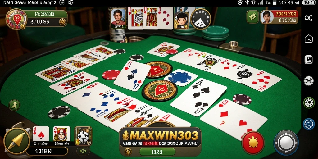 Tampilan gameplay seru dan menarik di MAXWIN303.