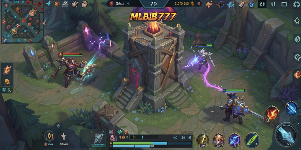 Gameplay seru dan menantang di MLBB777 Tower Defense.