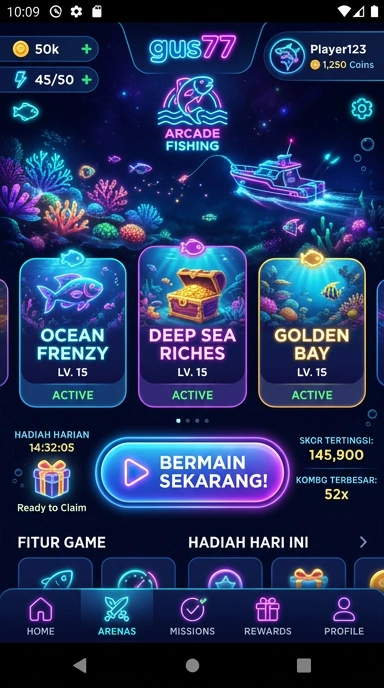 Pengguna sedang mendownload aplikasi melalui gus77.